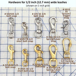Medium 1/2" Hardware