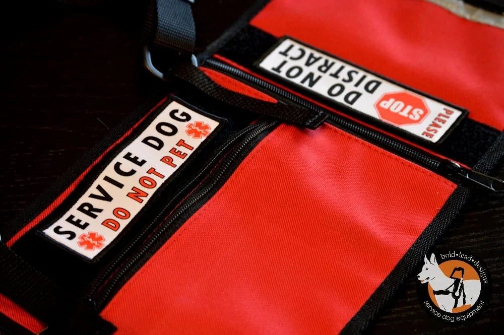 Service Dog Velcro Patch (for cape or vest)