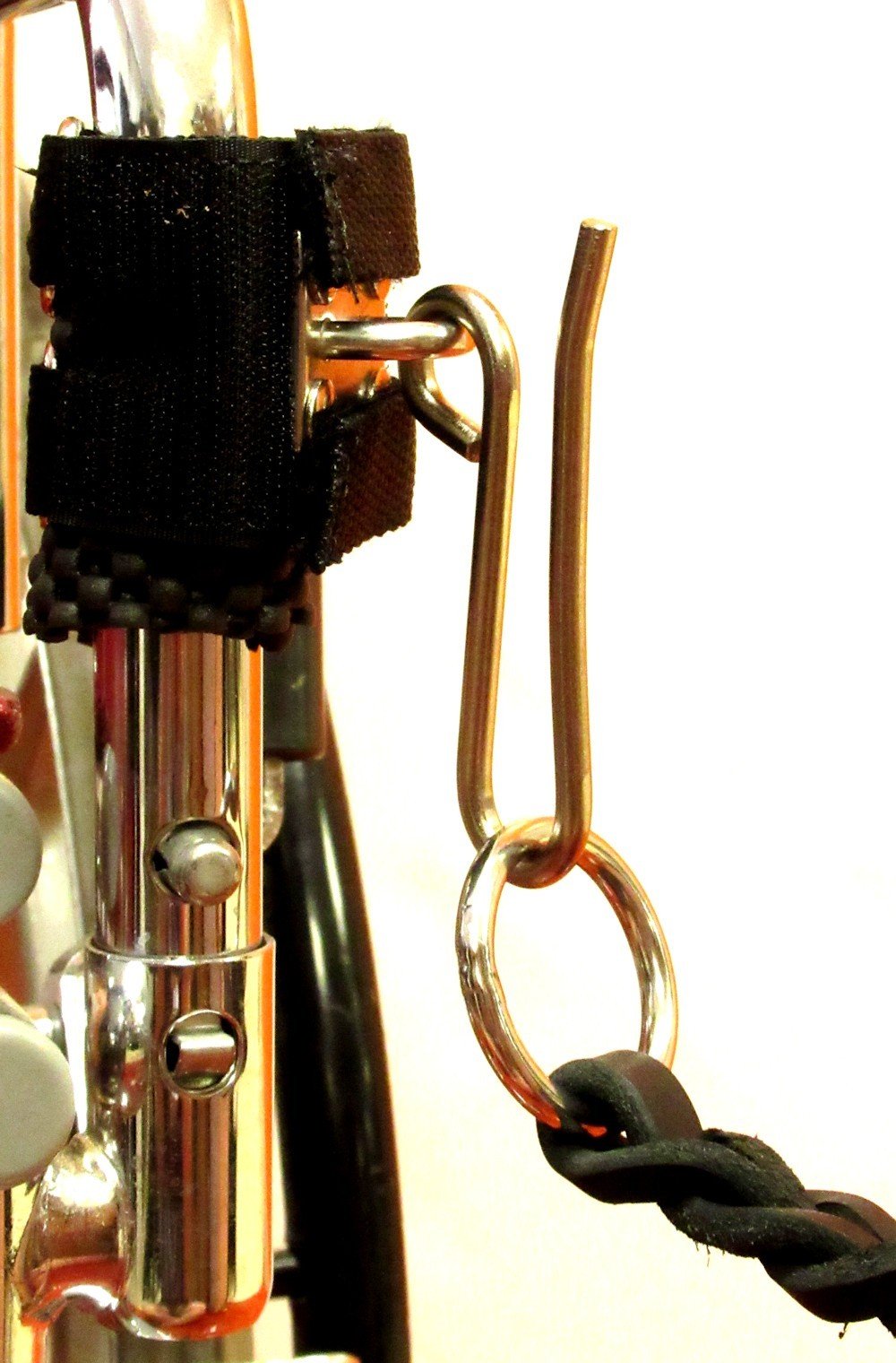 Leash Hook Attachment for Wheelchairs