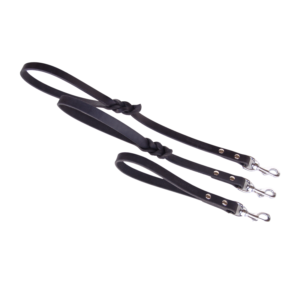 Traffic Lead - Short Leather Leash