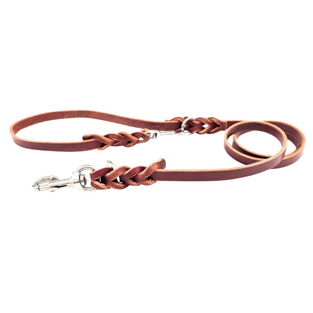 BLD's Guide Dog Lead (2-position leather leash)
