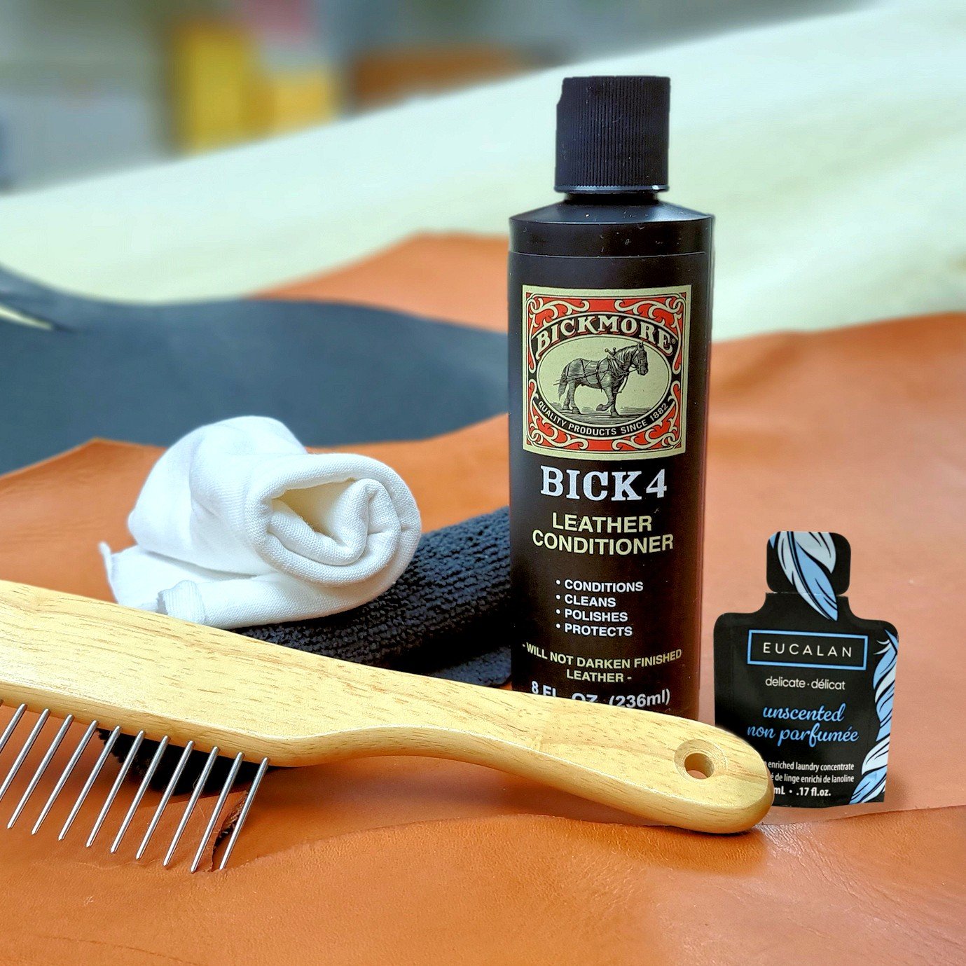 Harness Cleaning Kit - for leather and sheepskin