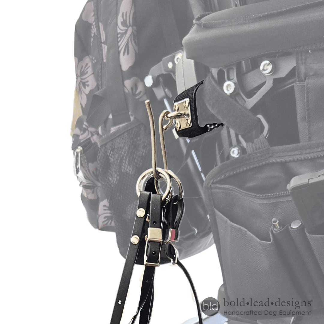 Wheelchair Leash - Hands-Free "Quad Lead"