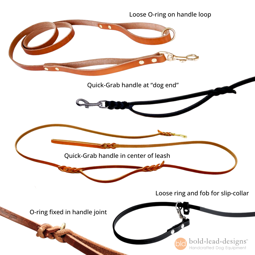 Custom Leather Traditional Lead -