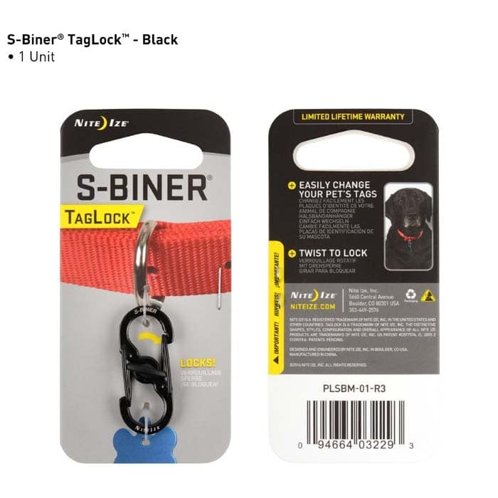 S-BINER® TAGLOCK™