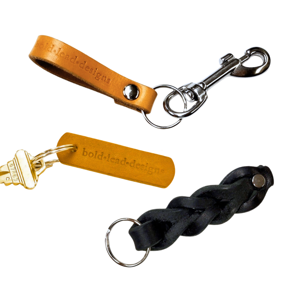 BLD Leather Key Fob