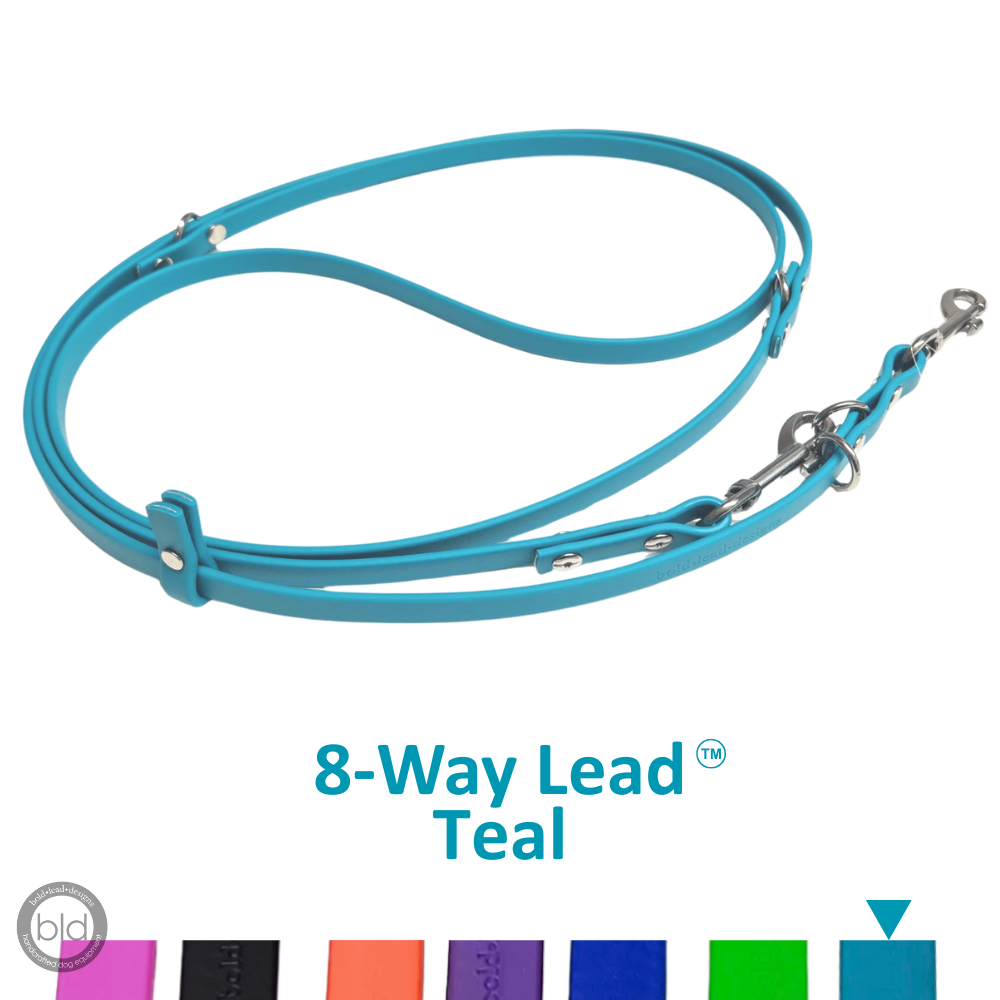 The 8-Way Lead™ - in vegan Brahma material (6 or 8 feet long)