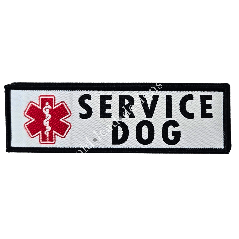 Service Dog Velcro Patch (for cape or vest)