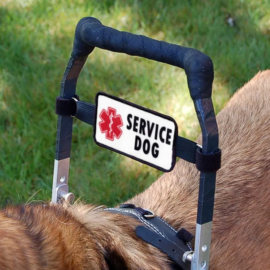 Banner Badge for Service Dogs (MSH rigid handle only)