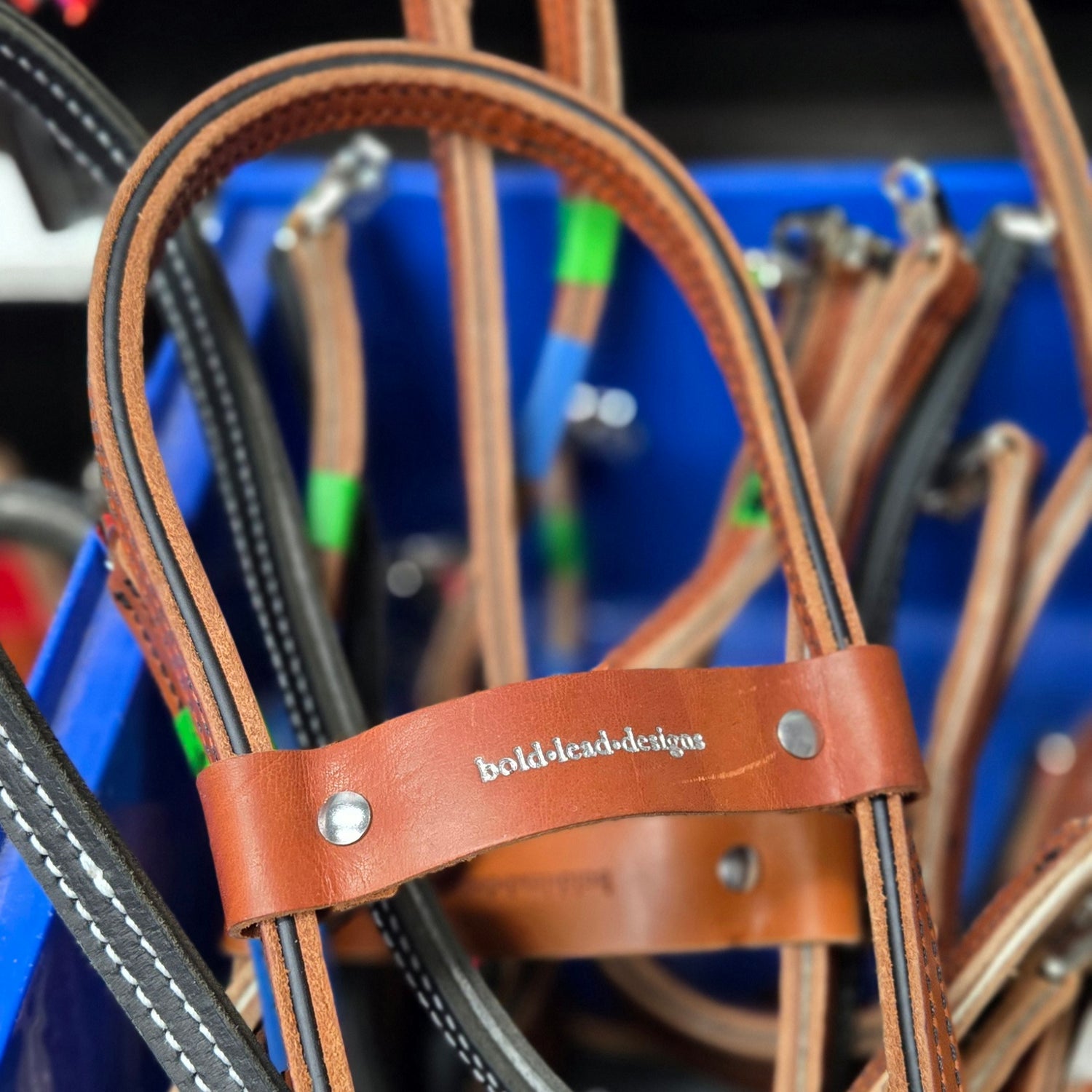 BARGAIN - Leather Handles for BLD harnesses