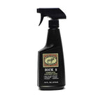 black spray bottle of Bick 5 on white background