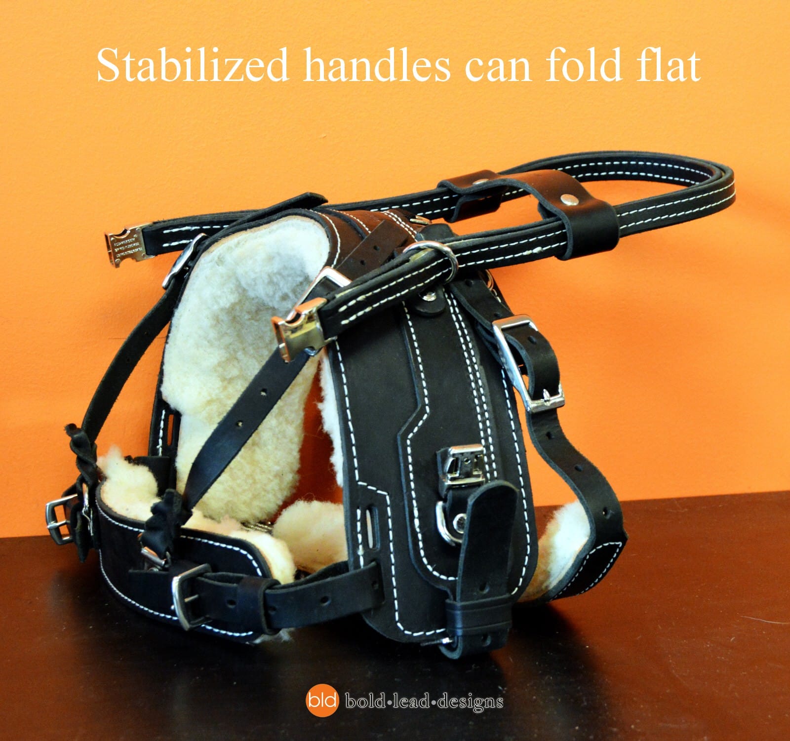 BLD BAH assistance dog harness